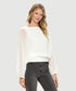 Last Tango Chiffon Batwing Top