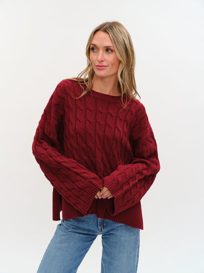 Six Fifty Willow Side Slit Sweater