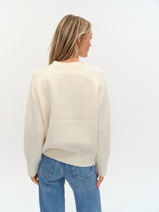 Six Fifty Beau Graphic Bow Sweater