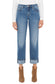 Liverpool Marley Girlfriend Cuffed Denim