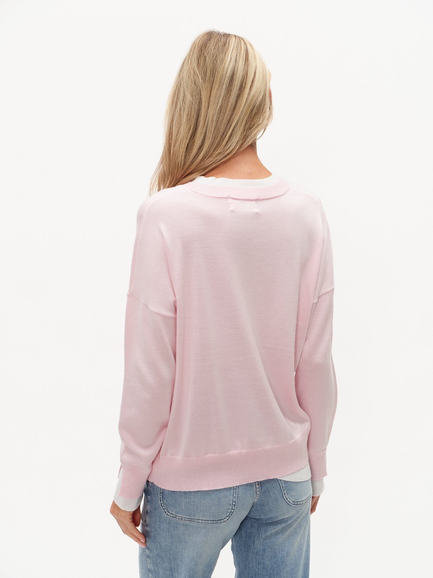 Six Fifty Notched Neck Clair Sweater
