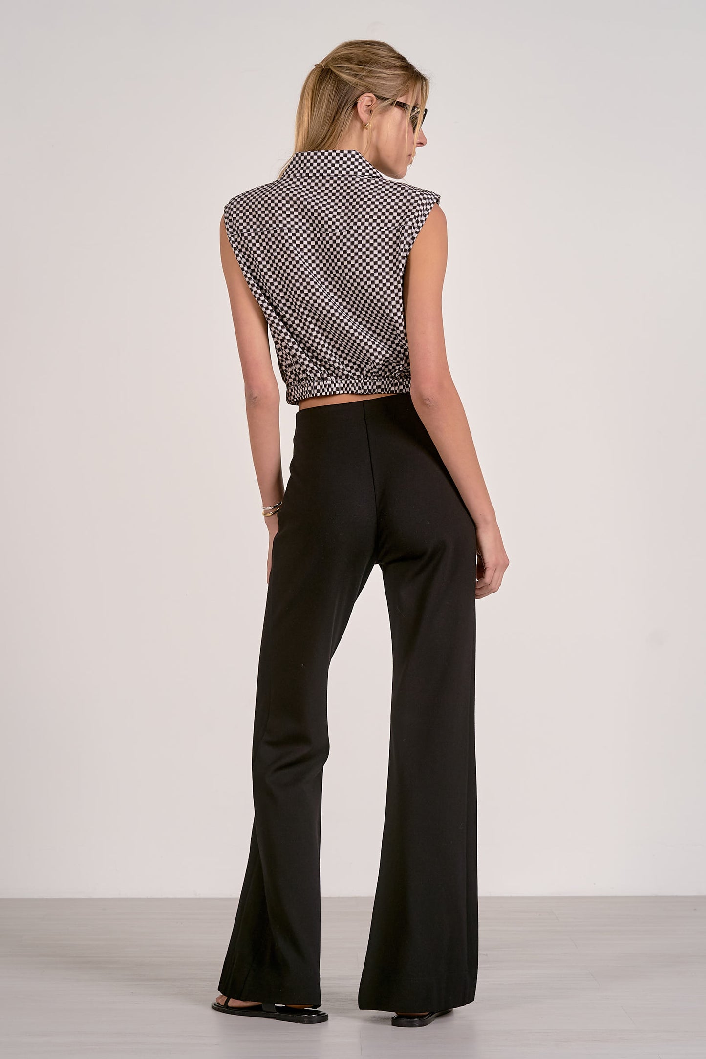 Elan Black Flair Perfect Pants