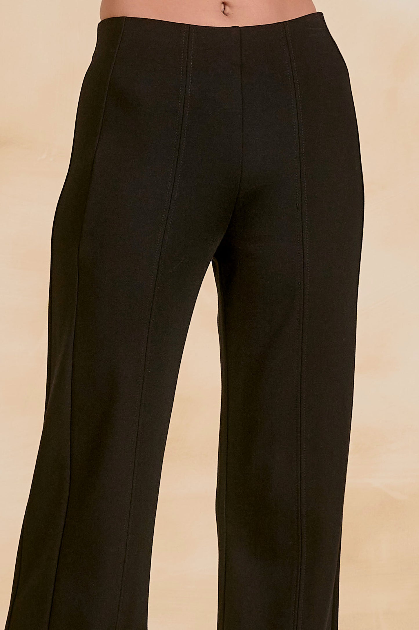 Elan Black Flair Perfect Pants