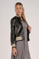 Elan Black & Ivory Bomber Jacket