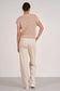 Elan Open Knit Sand Sweater