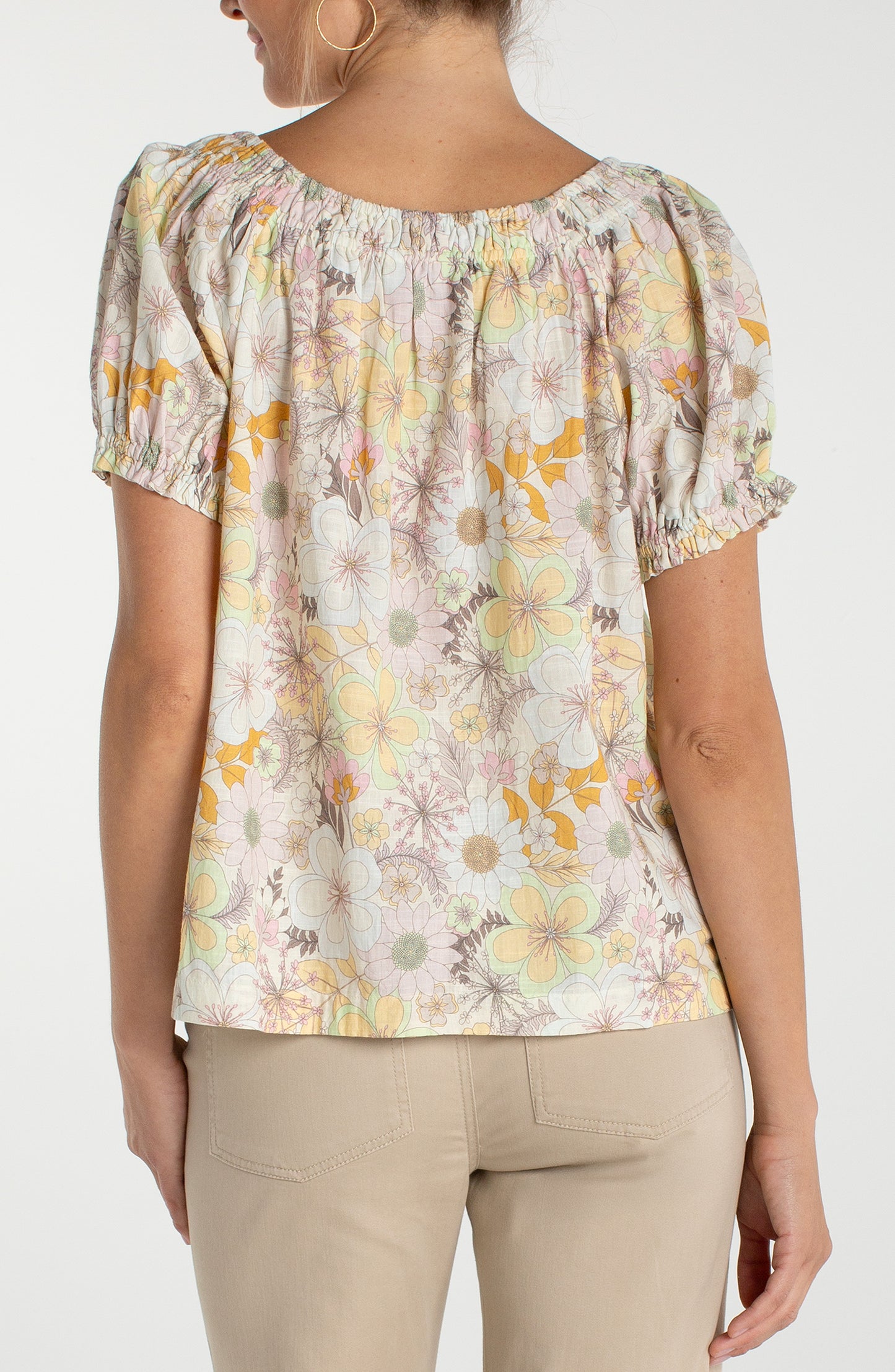 Liverpool Free and Floral Top