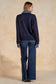 Elan Navy Bostonian Sweater