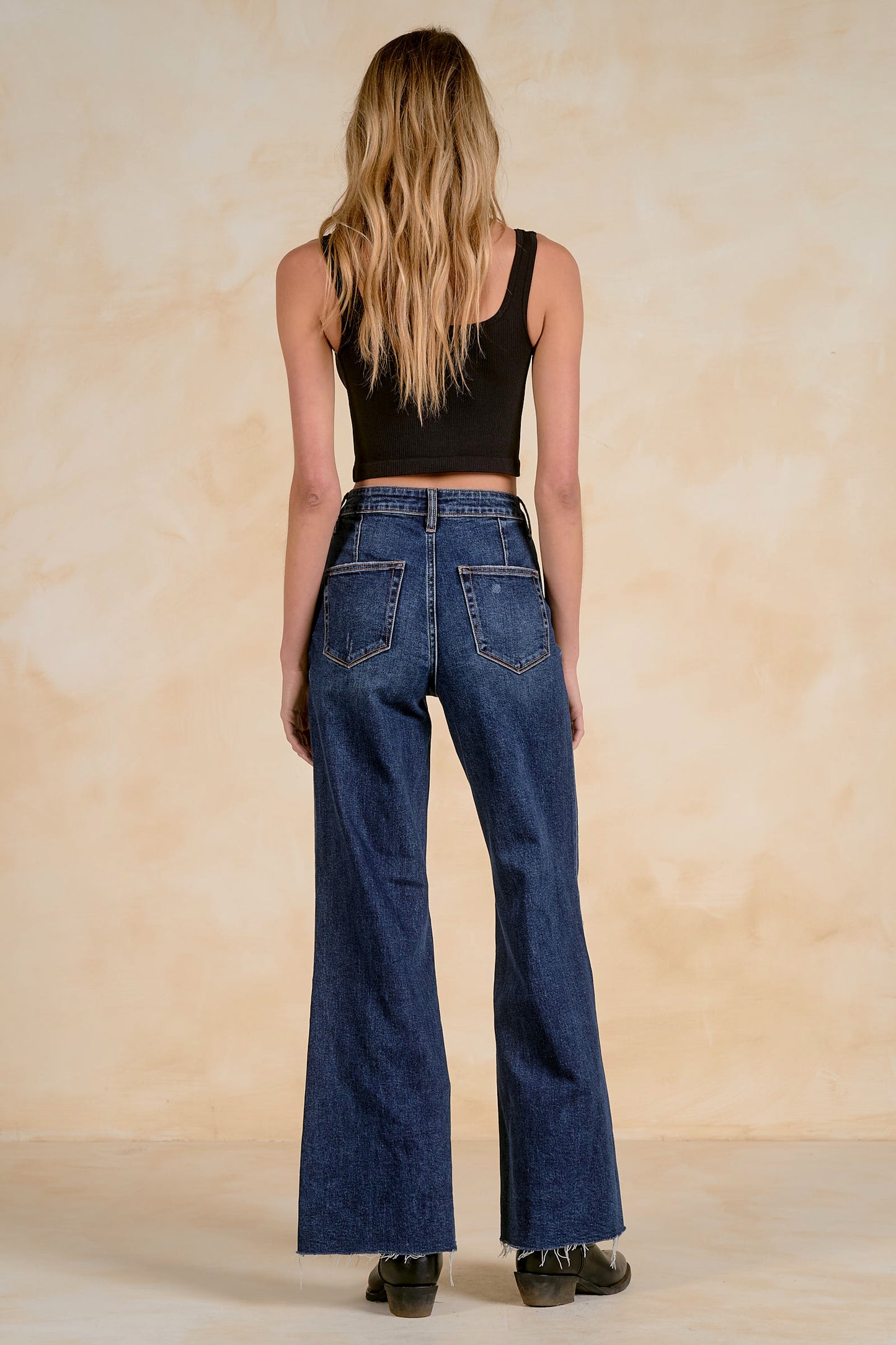 Elan Wide Leg Juniper Denim