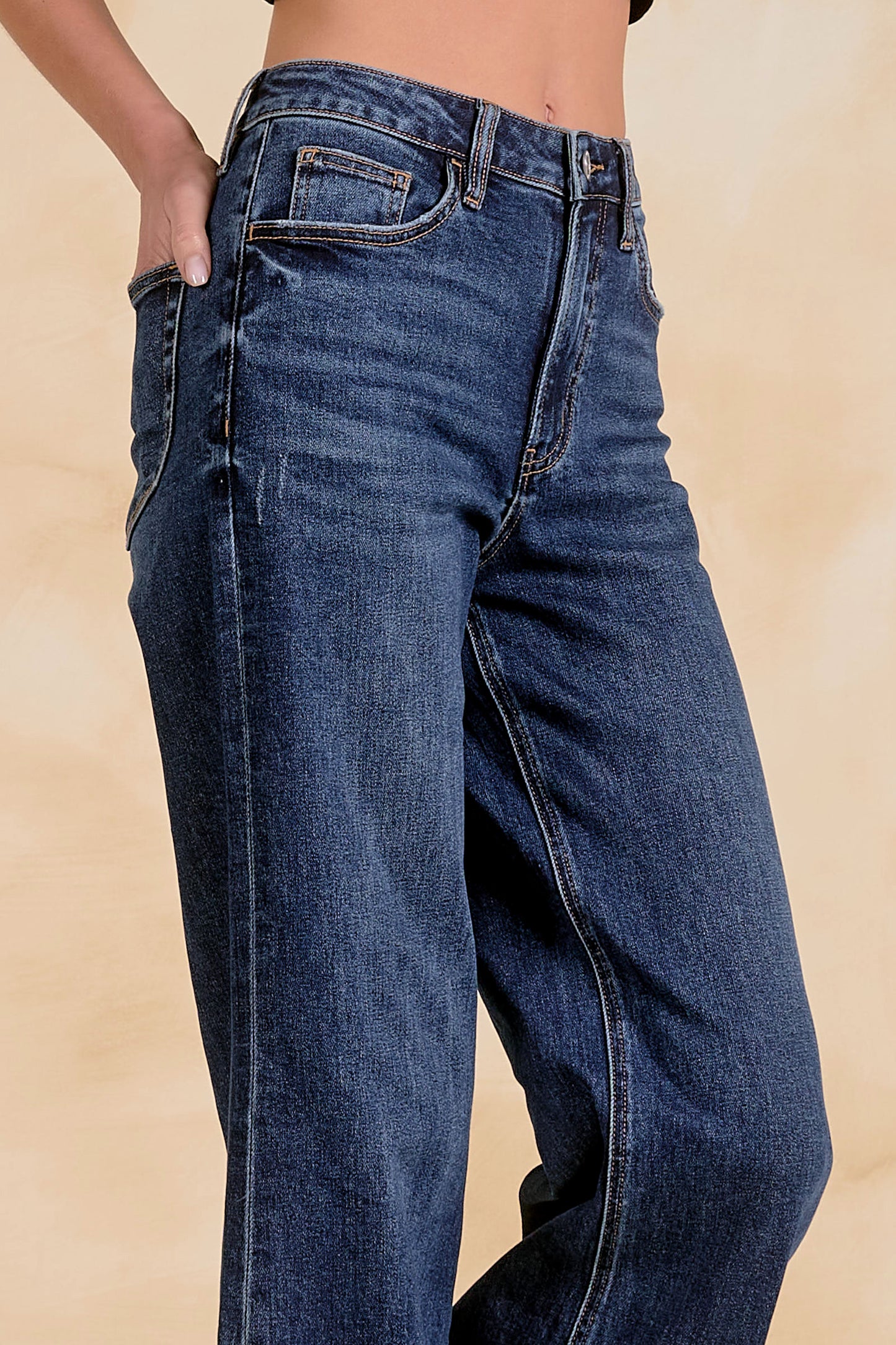 Elan Wide Leg Juniper Denim