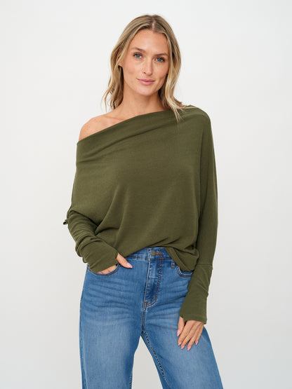 Six Fifty Magical Dolman Anywhere Top