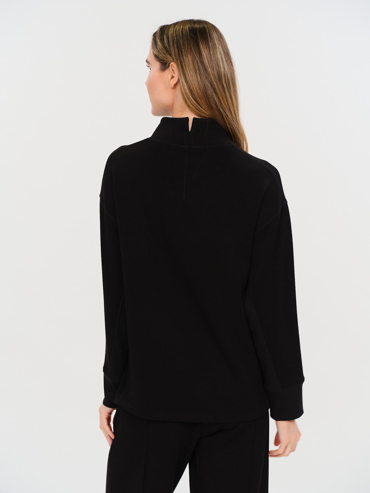 Six Fifty Scuba Mock Neck Top