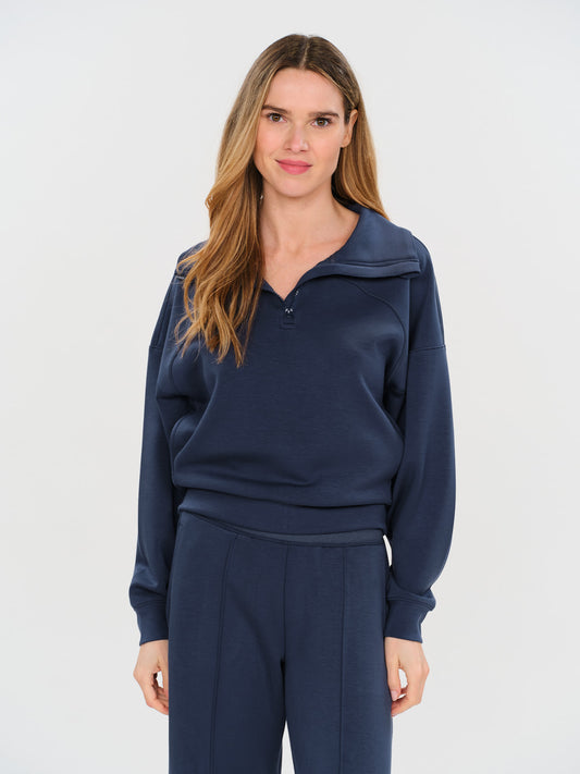 Six Fifty Scuba 1/4 Zip Up Top