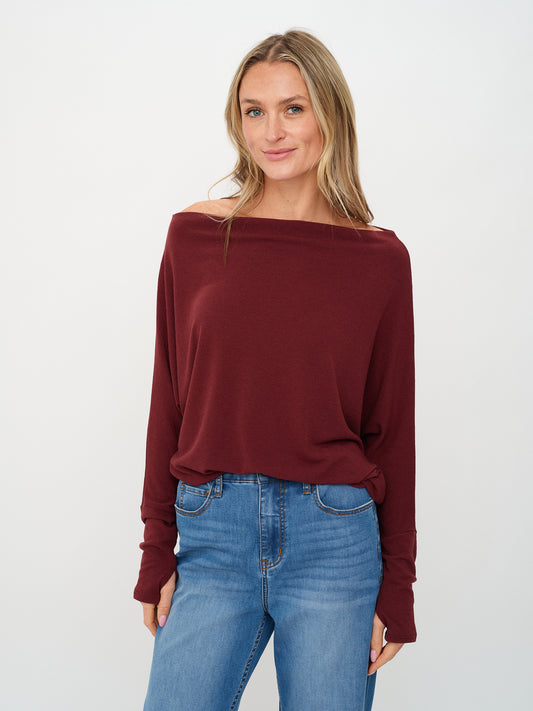Six Fifty Magical Dolman Anywhere Top
