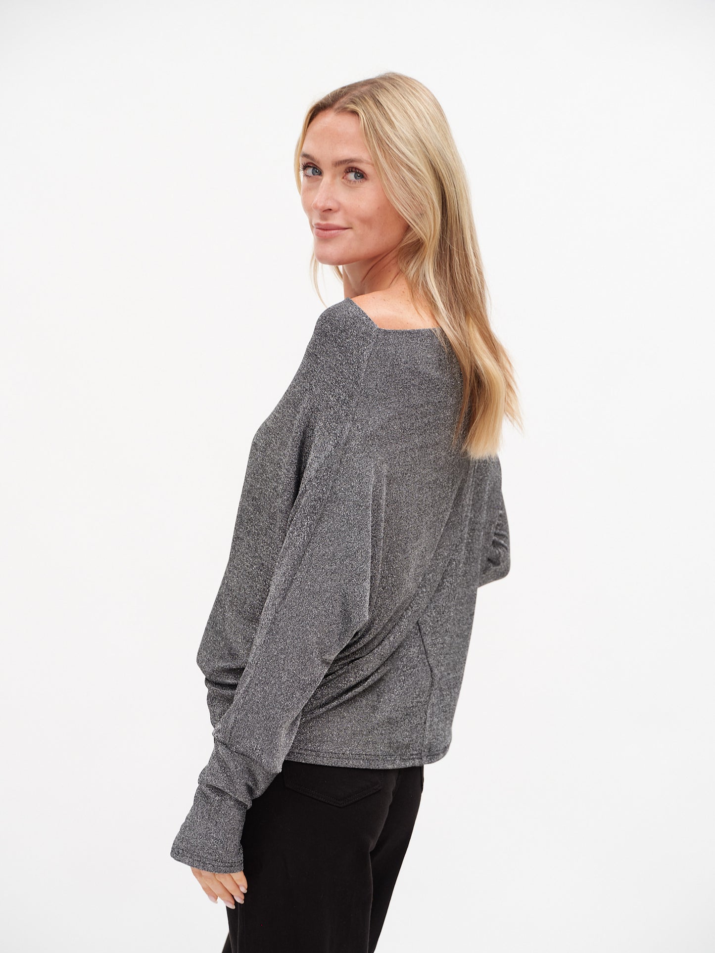 Six Fifty Lurex Anywhere Top