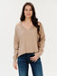 Six Fifty Geneva Frayed Trim Sweater