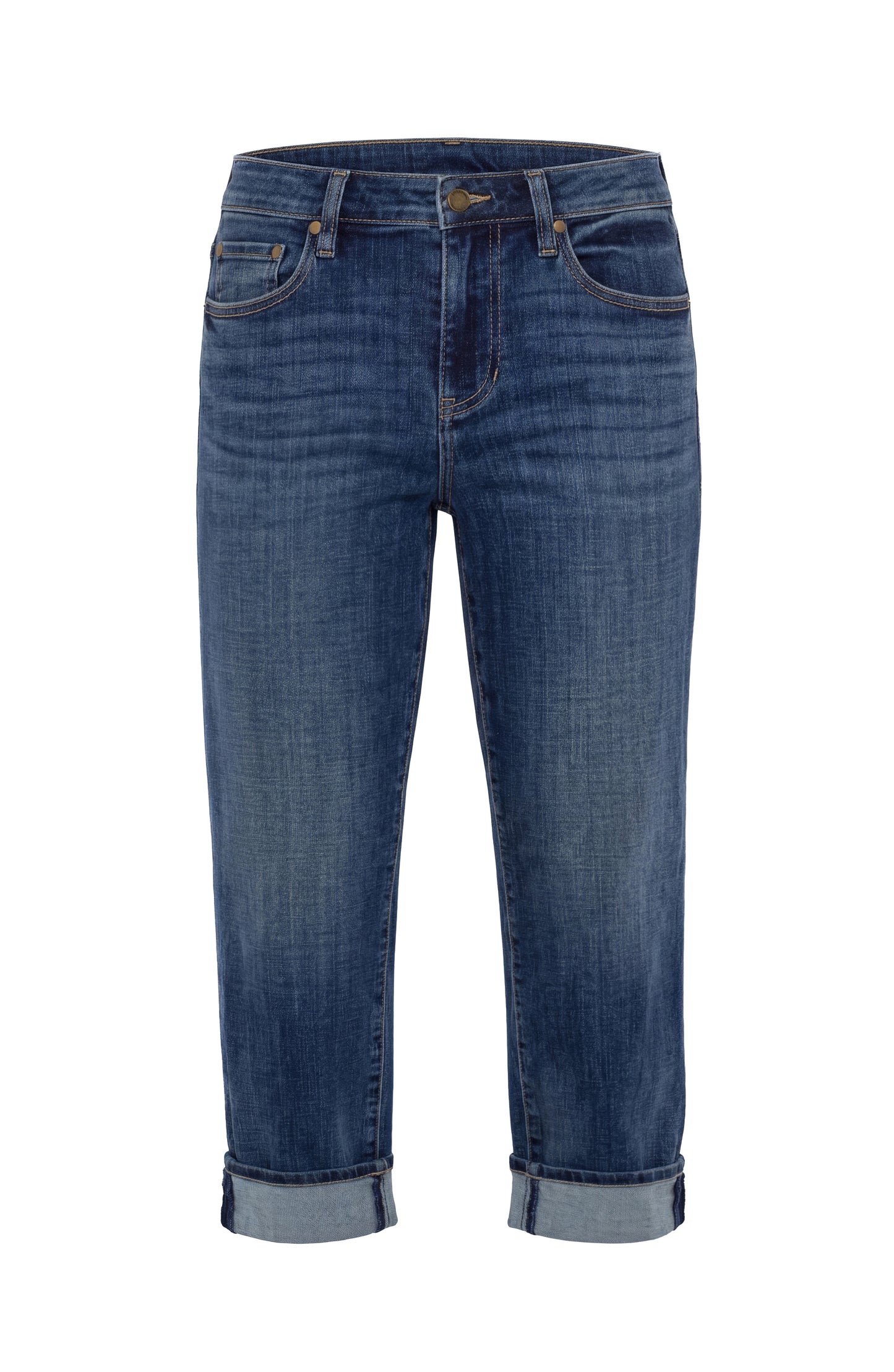 Liverpool Marley Girlfriend Cuffed Denim
