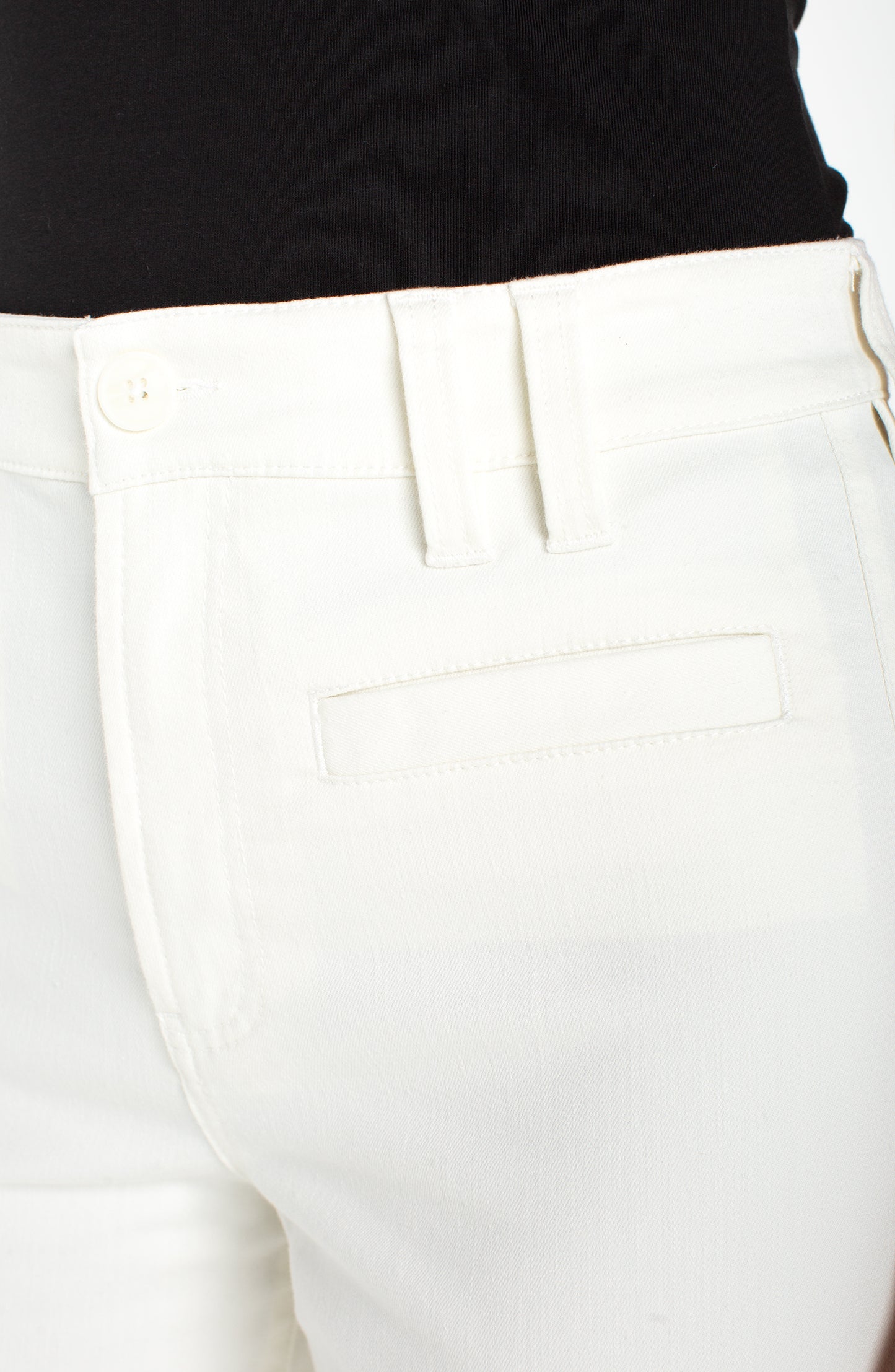 Liverpool Crop Wide Leg Denim