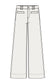 Liverpool Crop Wide Leg Denim
