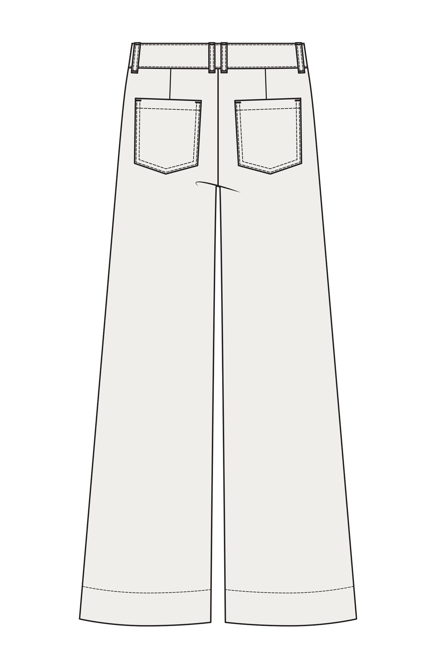 Liverpool Crop Wide Leg Denim