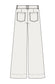 Liverpool Crop Wide Leg Denim