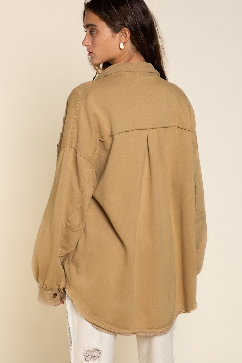 POL French Terry Favorite Oversized Jacket