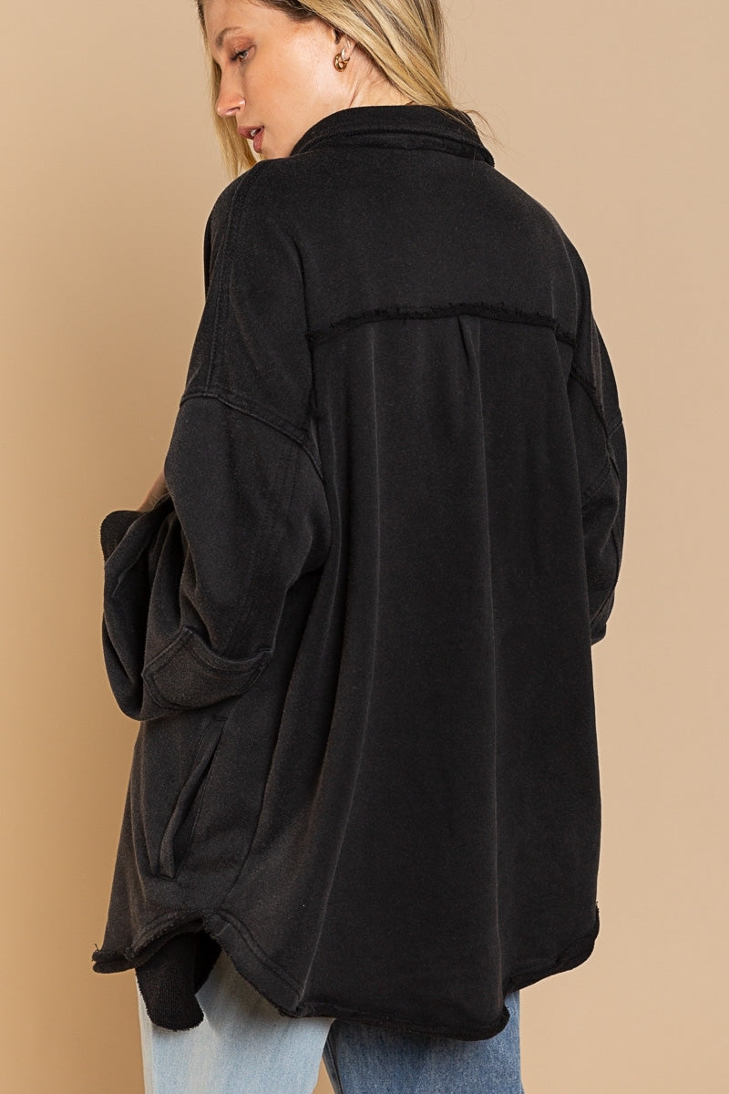 POL French Terry Favorite Oversized Jacket