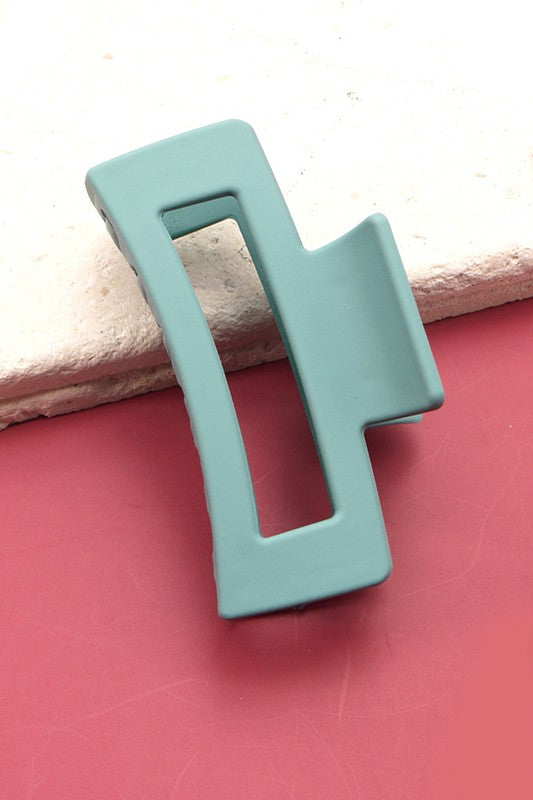 Jumbo Rectangle Hair Claw Clip