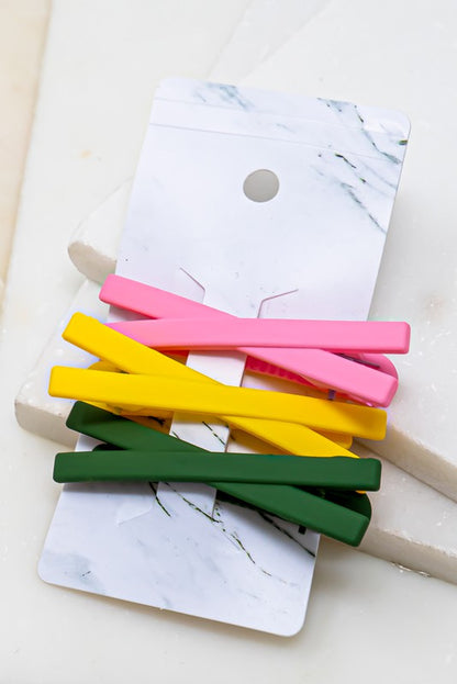 X Shape Hair Clip Set of 3