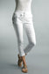 Tempo Paris Exposed Zipper Pants - MEDIUM
