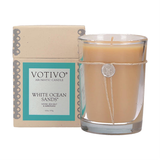 Votivo White Ocean Sands Soy Candle