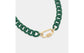 Enamel Curb Chain with Carabiner Necklace