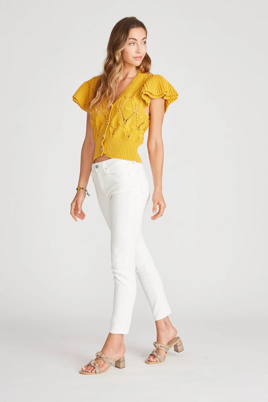 Driftwood Ghost White Jackie Jeans - SIZE 26