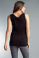 Tempo Paris Sleeveless Summer Linen Top - LARGE