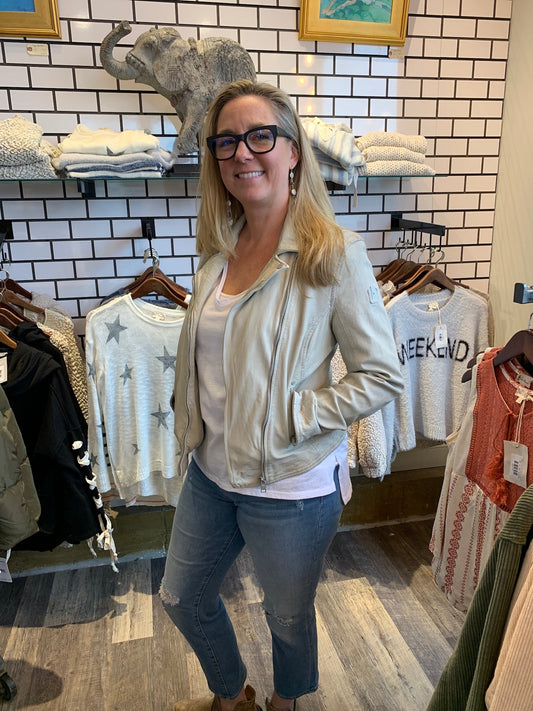 Mauritius Sophia Softest Leather Jacket