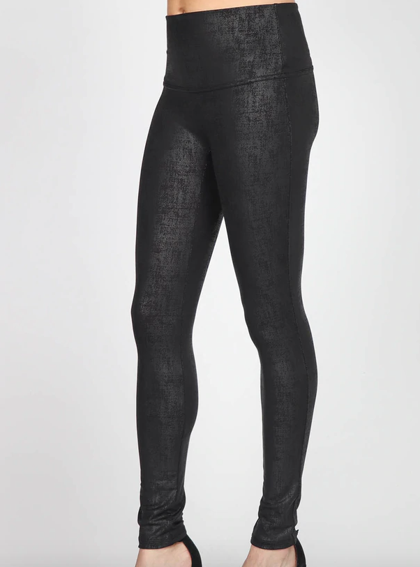 M. Rena Textured Faux Leather Leggings
