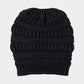 Cozy Fleece Lined Cable Knit Hat