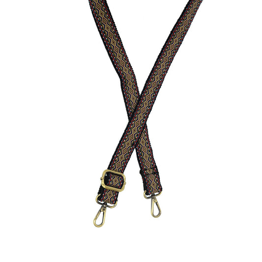 1" Embroidered Guitar Strap