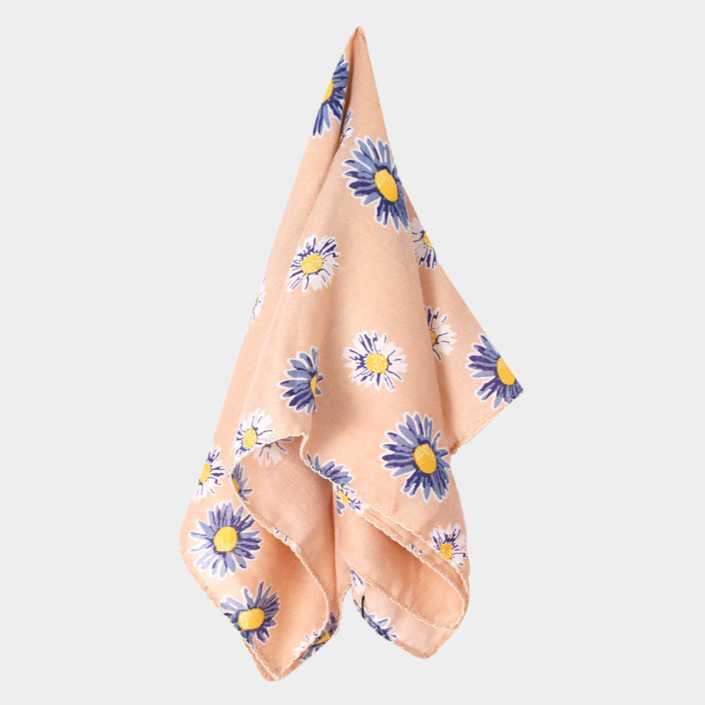 Spring Flowers Square Scarf