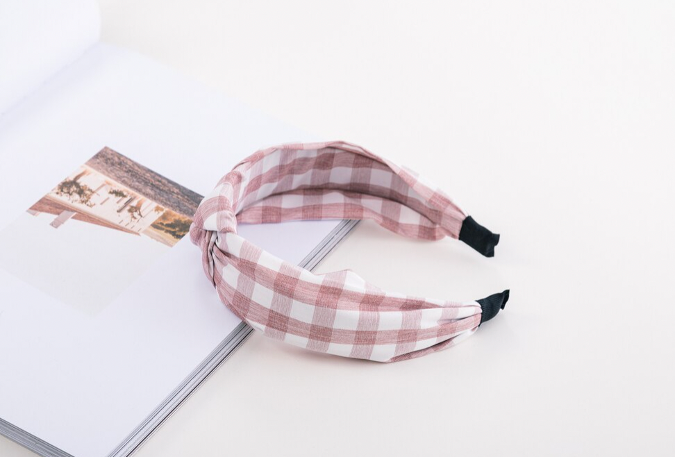 Lilith Pretty Plaid Headband