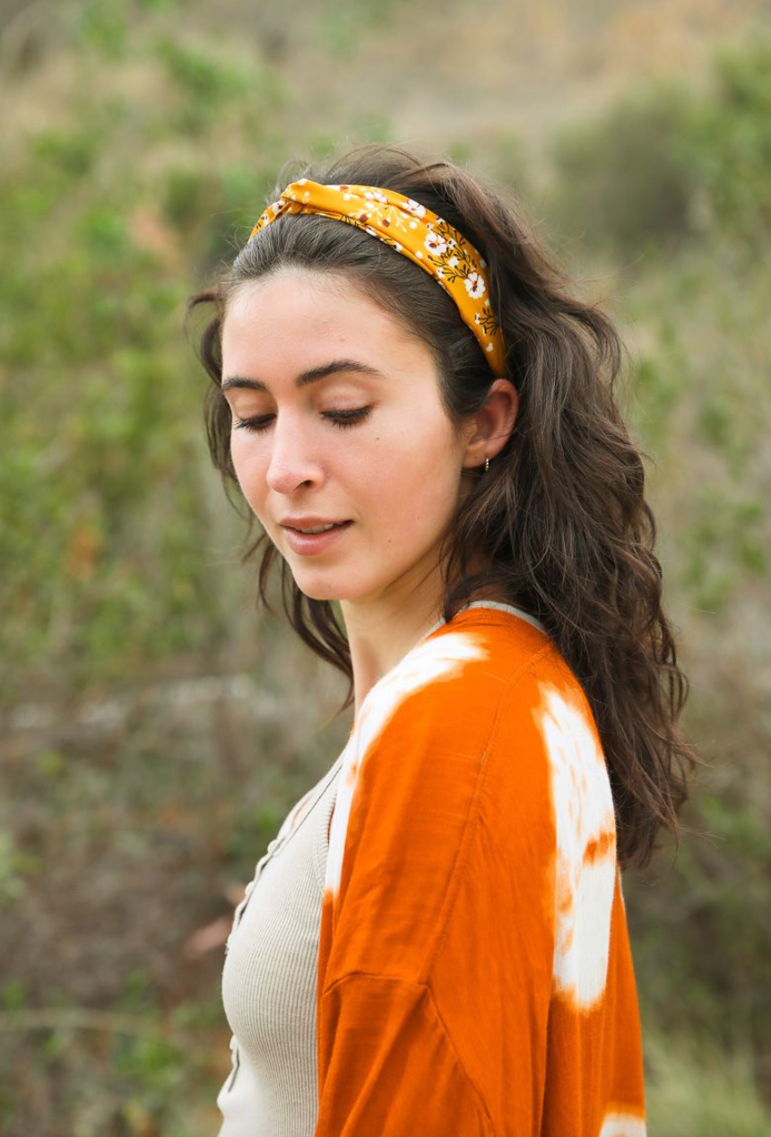 Sakura Blossom Twist Headwrap