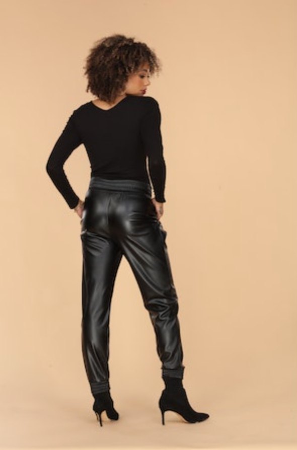 Veronica M Fab Faux Leather Pants