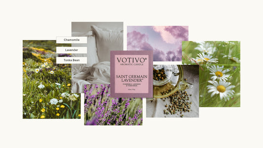 Votivo Saint Germain Lavender Soy Candle