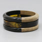 Acetate & Wood Bangle Bracelet Set