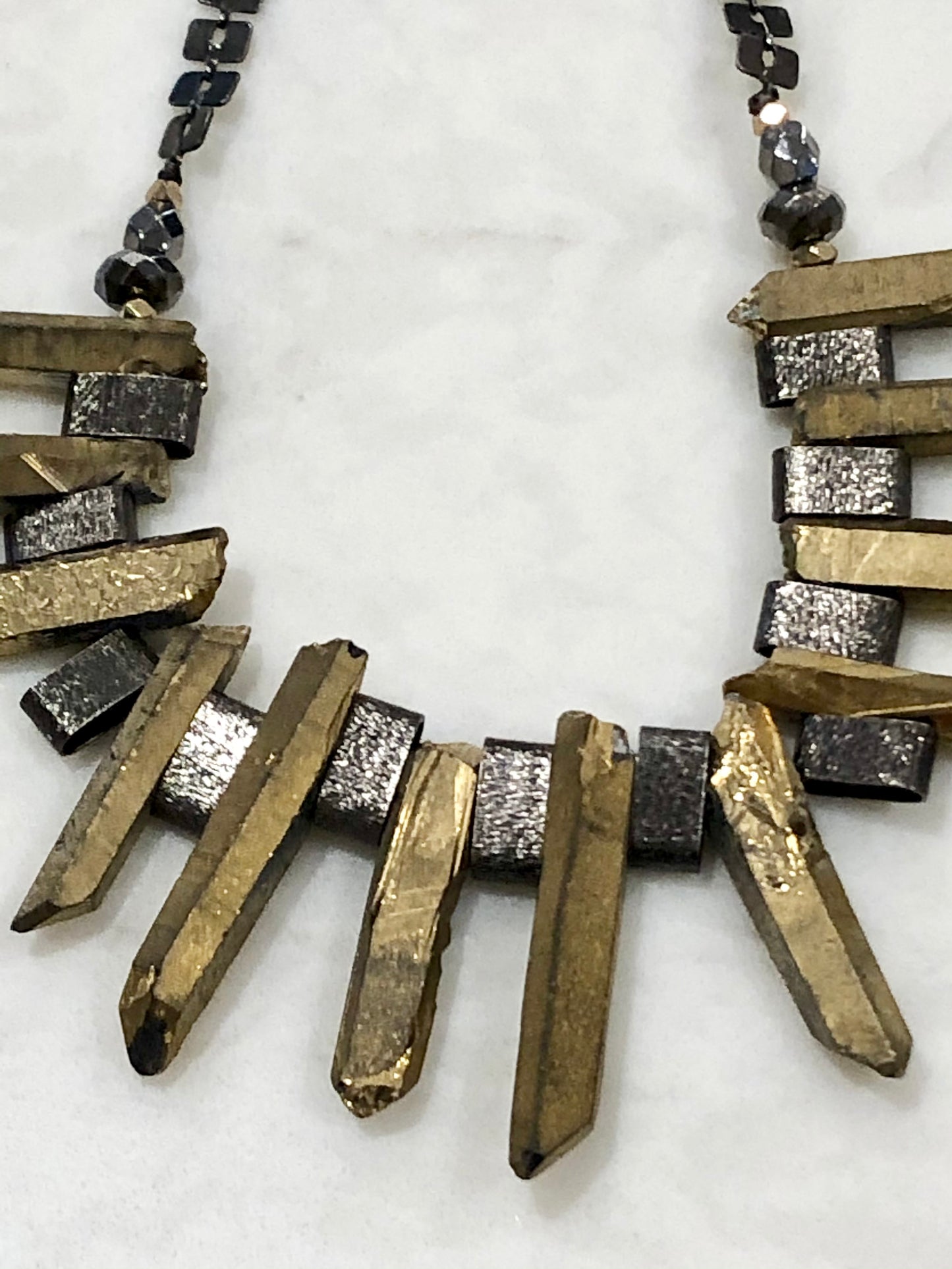 Nakamol Goddess Pyrite Choker