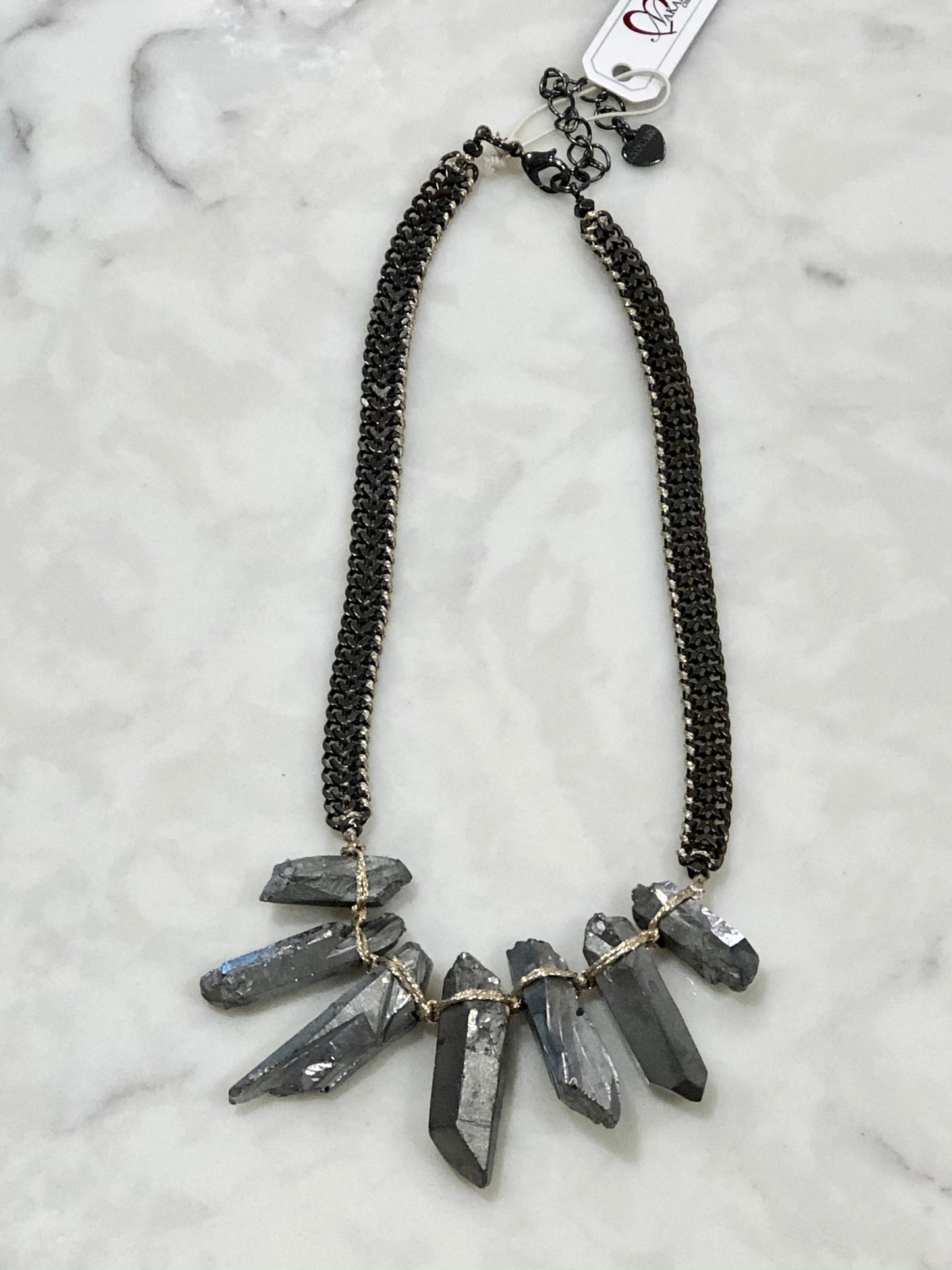 Nakamol Goddess Pyrite Choker
