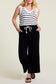 Tribal Wide Leg Pant with Drawstring