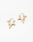 Starry Hoop Earrings