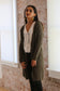 Angie Super Soft Open Cardi with Pockets - LARGE WINE